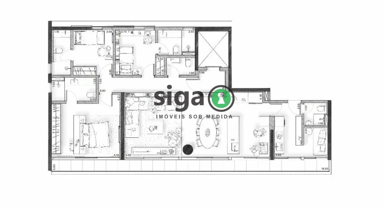 Imagem Apartamento para venda na Vila Madalena 03 Suites, São Paulo - SP