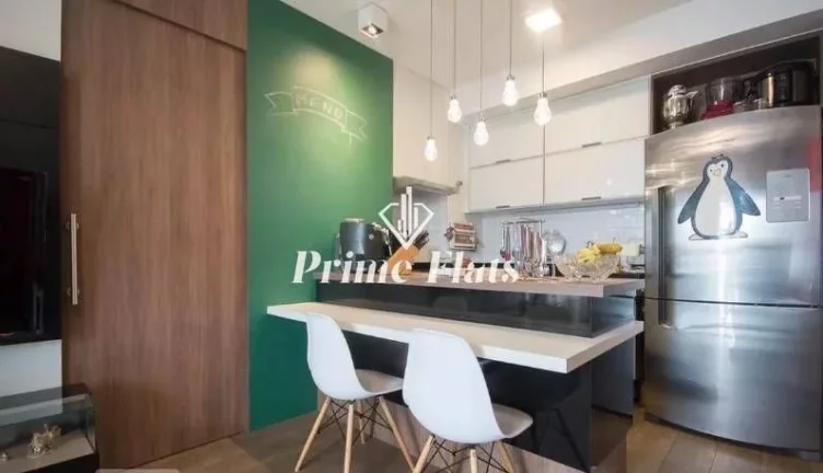 Foto do imóvel Flat disponível para venda no Condomínio Add Nova Berrini, com 45m², 1 dormitório e 1 vaga em Rua Henri Dunant