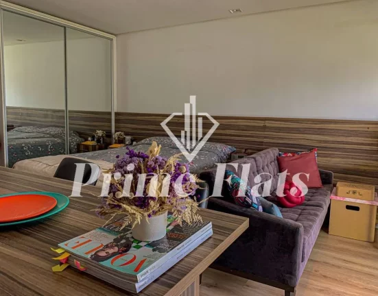 Foto do imóvel Flat disponível para venda no Diseño Campo Belo, com 36m², 1 dormitório e 1 vaga de garagem em Avenida Santo Amaro