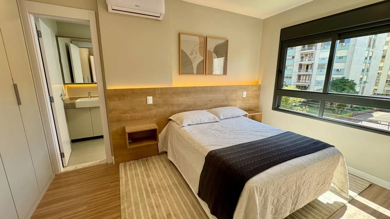 Imagem Apartamento mobiliado com lazer completo - Jardim Lindóia