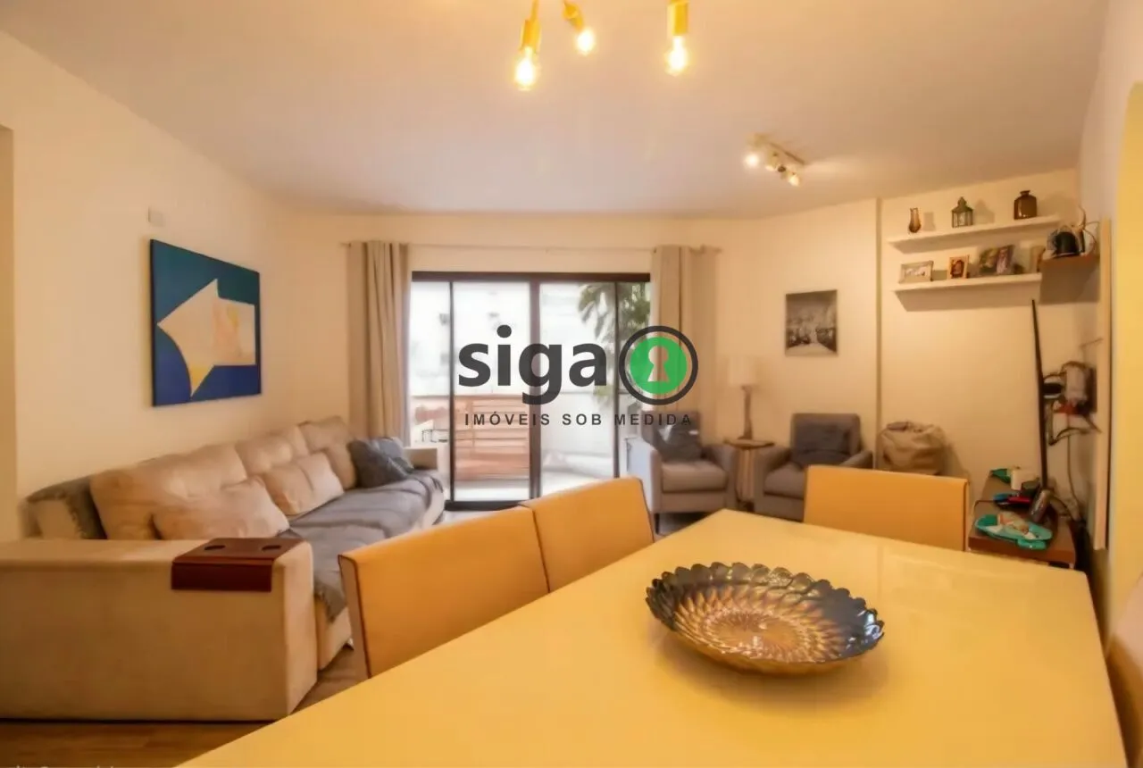 Imagem Apartamento à venda no Campo Belo 105 m² 3 dormitórios suíte e ótima localização