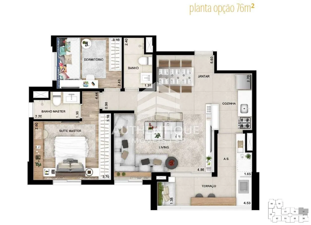 Imagem Olhar Augusta - Consolacao - Apartamento à venda em São Paulo/SP