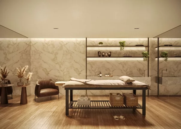 Imagem Apartamento de Luxo à Venda em Riviera de São Lourenço: 2 Quartos, 2 Suítes, 2 Salas, 1 Vaga na Riviera Módulo 18 - Imperdível!