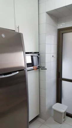 Imagem Apartamento com 3 dormitórios para alugar, 100 m² por R$ 6.060/mês - Vila Bastos - Santo André/SP