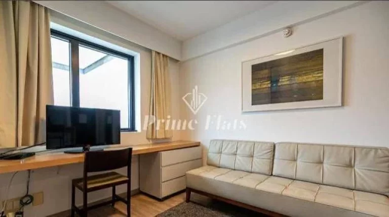 Imagem Flat disponível para venda no Meliá Ibirapuera, com 27m², 1 dormitório e 1 vaga