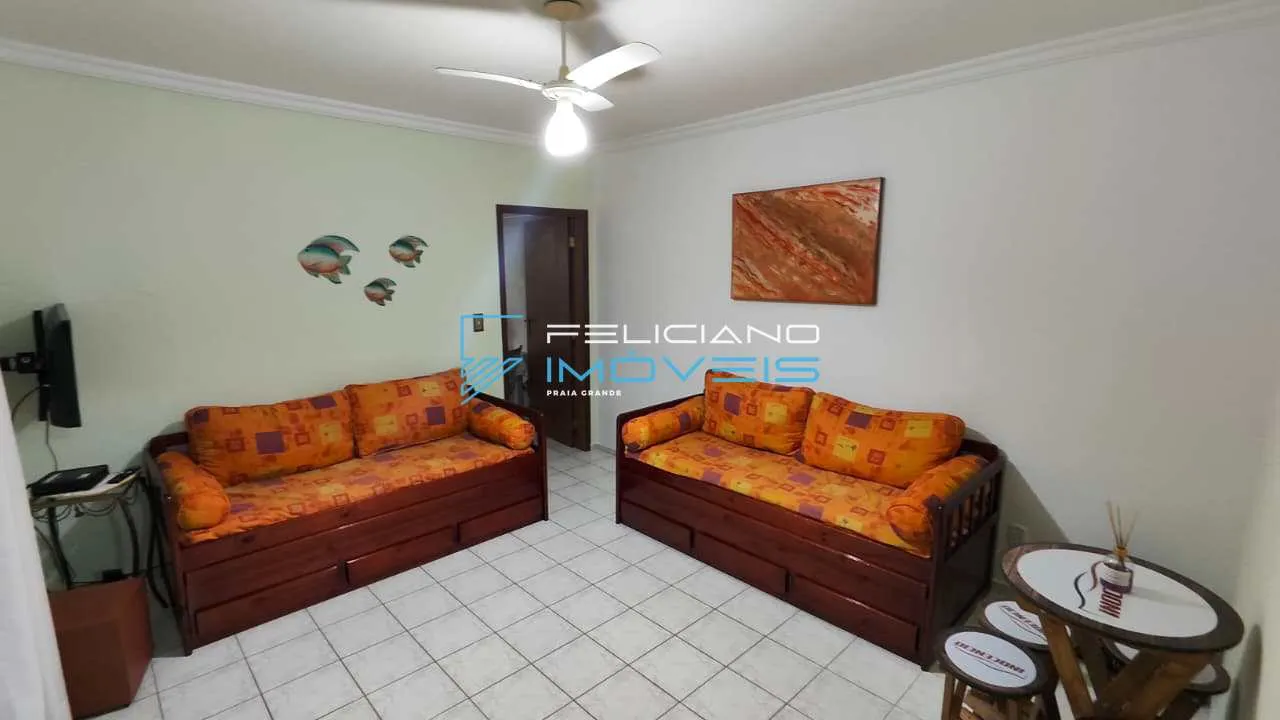 Imagem Apartamento com 1 quarto, Canto do Forte, Praia Grande - R$ 390 mil, Cod: 7357