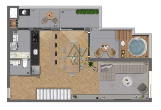 Imagem Apartamento Duplex à venda Bigorrilho Curitiba PR