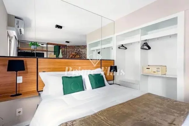 Imagem Flat disponível para venda no Hampton Park no bairro Jardins, com 29,80m², 1 dormitório e 1 vaga de garagem