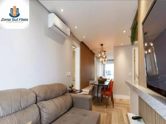 Imagem Apartamento à Venda No Campo Belo Com 1 Suíte e 1 Vaga