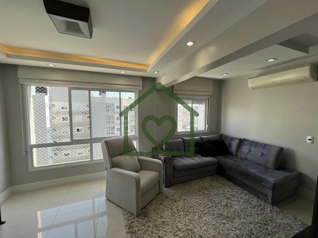 Imagem Apartamento semi mobiliado, originalmente com 3 dormitórios, atualmente transformado em 2, sendo um...