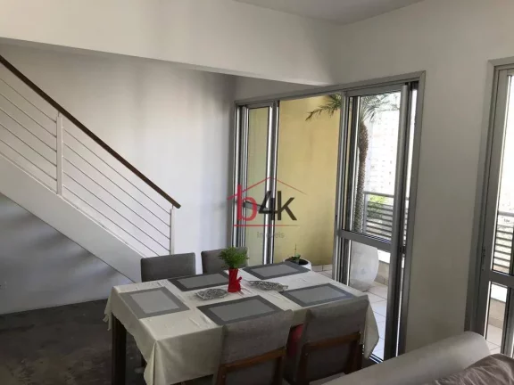 Imagem Apartamento duplex no Brooklin Novo com 2 quartos.
