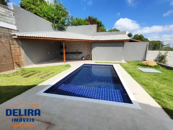 Imagem Casa com 3 Quartos, Piscina e Churrasqueira - Financiamento Bancário