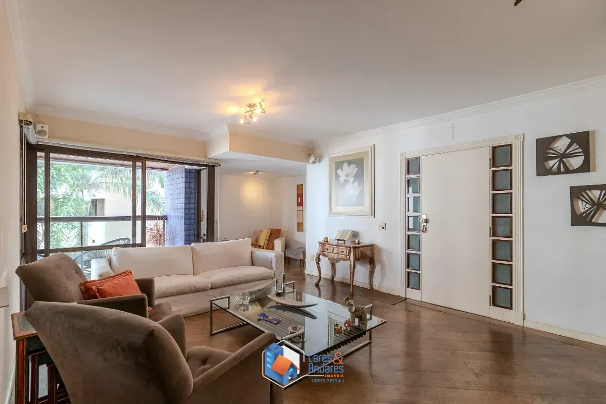 Imagem Apartamento para venda em Brooklin Paulista com 3 quartos, sendo 2 suítes, 152m²