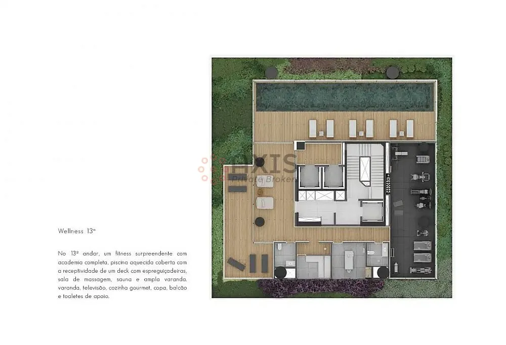Imagem Apartamento 4 suítes no Vale do Sereno - Lazer completo
