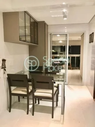 Imagem Apartamento com 204m², andar alto em Moema Índios. Ensolarado, sala ampla integrada a varanda gour...