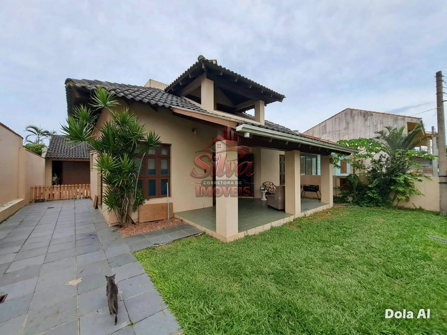 Imagem C609 | Casa 4 dorm c/ lareira, a 350m do mar, Albatroz
