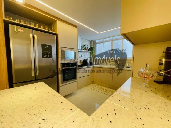 Imagem Apartamento em Santos, na orla da praia com vista mar