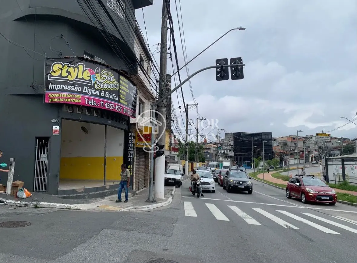 Imagem SALÃO COMERCIAL DE ESQUINA PARA LOCAÇÃO | SÃO BERNARDO DO CAMPO