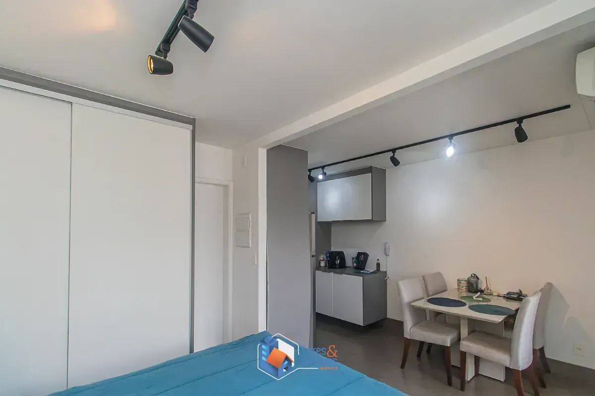 Imagem Apartamento para venda em Chácara Santo Antônio (Zona Sul) com 1 quarto, sendo 1 suíte, 32m²