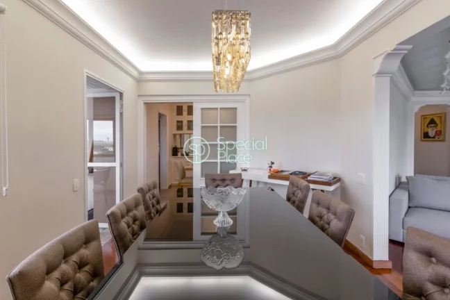 Imagem Excelente apto com 230m² em Moema Índios, 01 apartamento por andar com elevador privativo, amplo l...