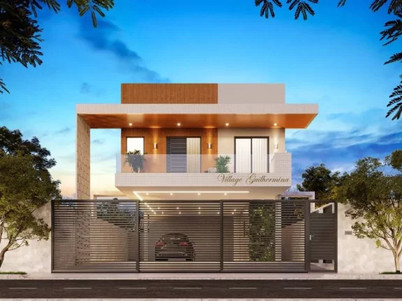 Imagem Casa com 2 dormitórios à venda, 51 m² por R$ 330.000,00 - Guilhermina - Praia Grande/SP