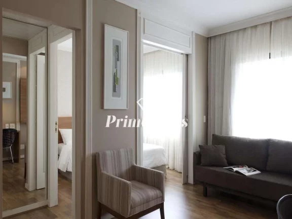 Foto do imóvel Flat disponível para venda no The Universe Paulista na Bela Vista, com 30m², 1 dormitório e 1 vaga em Rua Pamplona