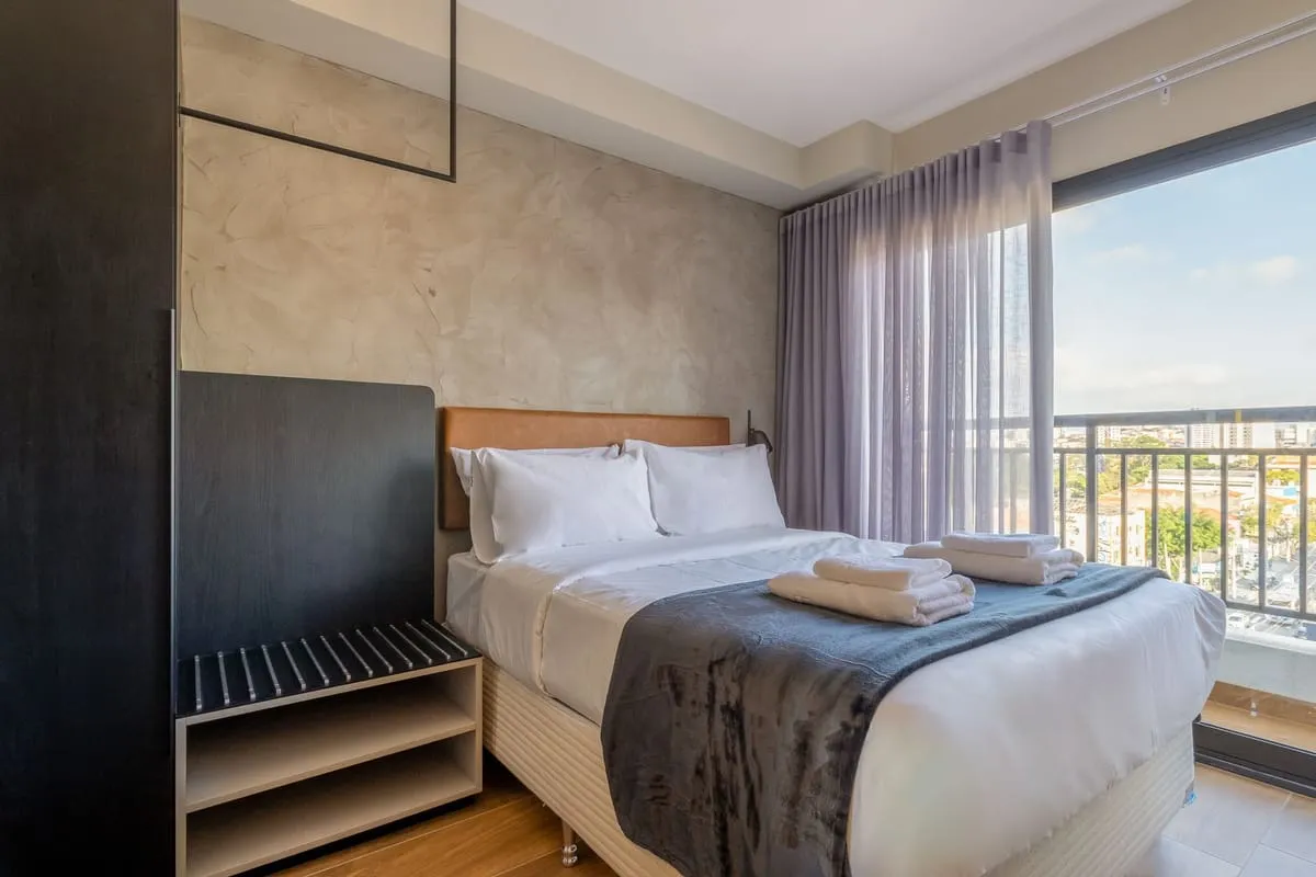 Imagem Apartamento com 1 Quarto para alugar, 24m² - Jardim São Paulo