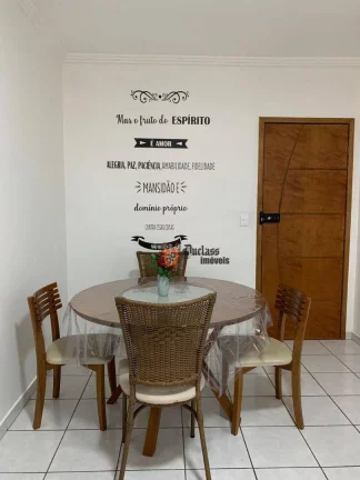 Imagem Apartamento com 2 dormitórios à venda, 98 m² por R$ 399.000 - Boqueirão - Praia Grande/SP