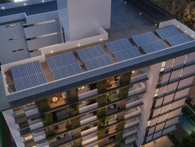 Imagem Apartamento de 77 m² no Eco Jardins, com 3 quartos, 2 suítes, varanda gourmet e lazer completo no Jardim Oceania.