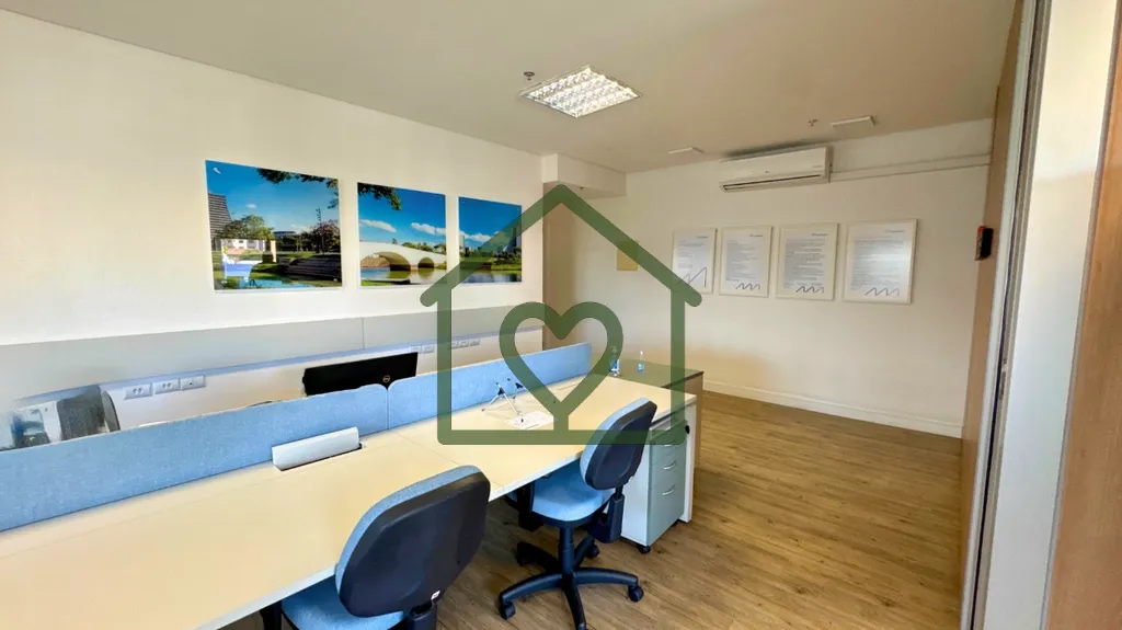 Imagem Sala comercial no Urban Conpept de 58 m². 
 
Um box de garagem coberto e estriturado. Preço e disp...