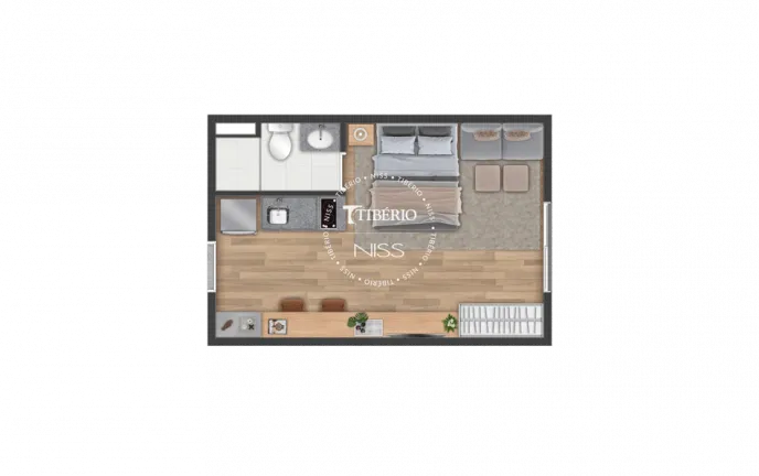 Imagem Studio à Venda, 24 m² em Vila Buarque - São Paulo