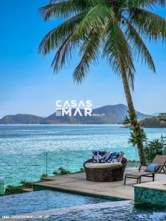 Imagem Casa Frente Mar para Temporada em Angra dos Reis / RJ no bairro Mombaça