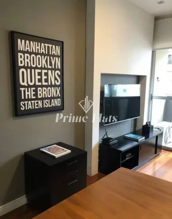Imagem Flat disponível para venda no Condomínio Moema Top Life, com 32m², 1 dormitório e 1 vaga de garagem