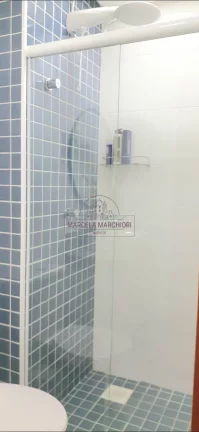 Imagem Ap 2 quartos, suíte, andar alto, vista pro mar, armários, lazer, 1 vaga