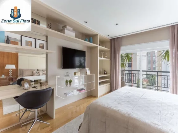 Imagem Apartamento Alto padrão à Venda No Itaim Bibi Com 4 Suítes e 5 vagas - 1 Por Andar