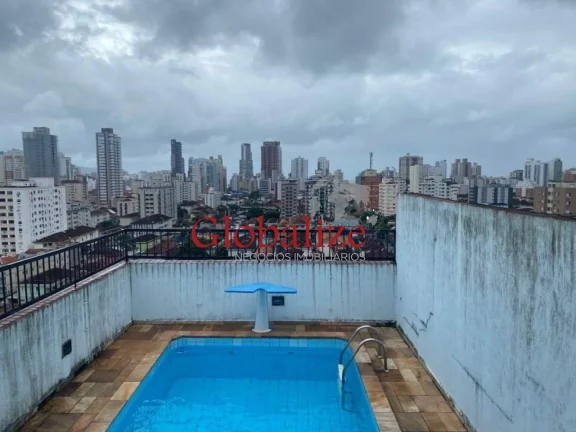 Imagem Apartamento Triplex à venda, 4 dormitórios no Campo Grande em Santos por $ 3.000.000,00