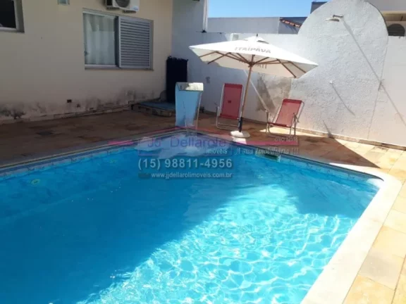 Imagem Edícula com Piscina ( reformada piso porcelanato )
