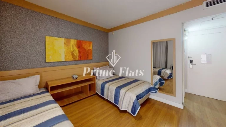 Foto do imóvel Flat disponível para venda no Quality Faria Lima, com 24m², com 1 dormitório e 1 vaga de garagem em Rua Diogo Moreira