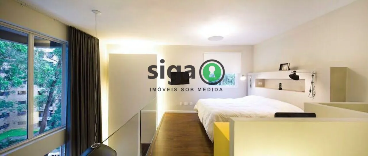 Imagem Loft Reformado 89m² - 1 Suíte, 2 Vagas e Decoração Moderna