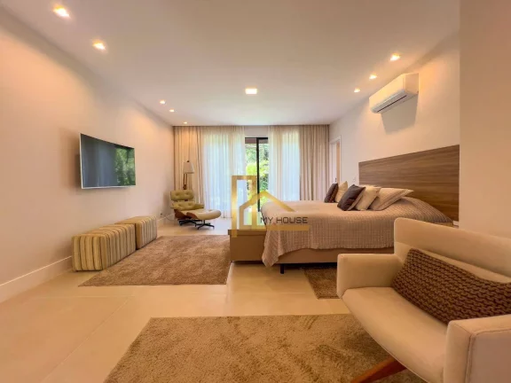 Imagem Casa linear dentro de condomínio com 5 quartos (4 suítes) e lazer privativo!
