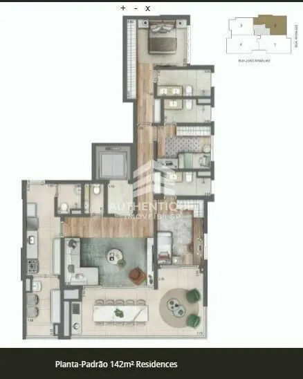 Imagem MAISON CYRELA PERDIZES - Apartamento à venda no bairro Perdizes - São Paulo/SP, Zona Oeste