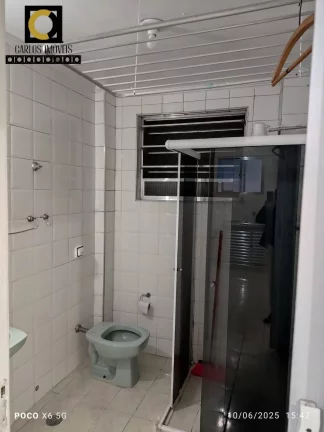 Imagem Sala living em frente a praia do Gonzaguinha em São Vicente -SP