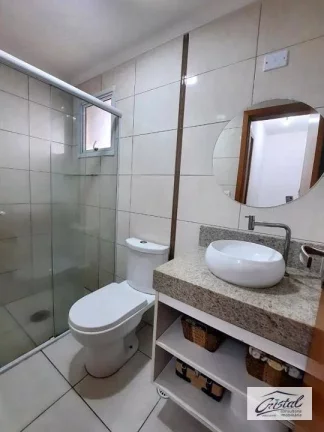 Imagem Apartamento com 3 dormitórios à venda, 107 m² por R$ 650.000,00 - Guilhermina - Praia Grande/SP