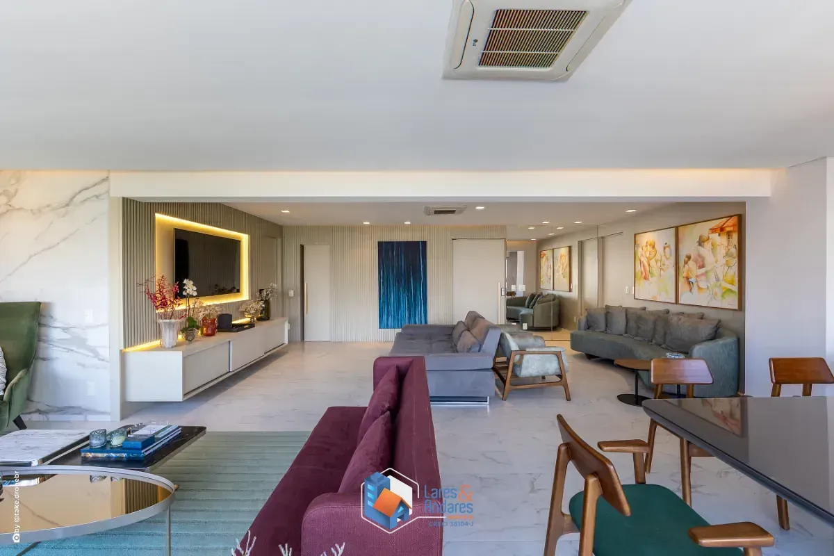 Imagem Apartamento para venda em Brooklin com 3 quartos, sendo 3 suítes, 213m²
