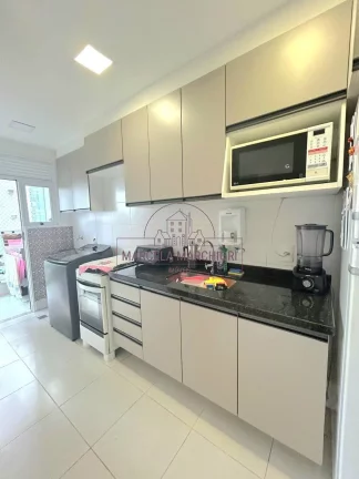 Imagem Ap 2 quartos, suite, sol da manha, vista mar, armários, lazer completo, 1v