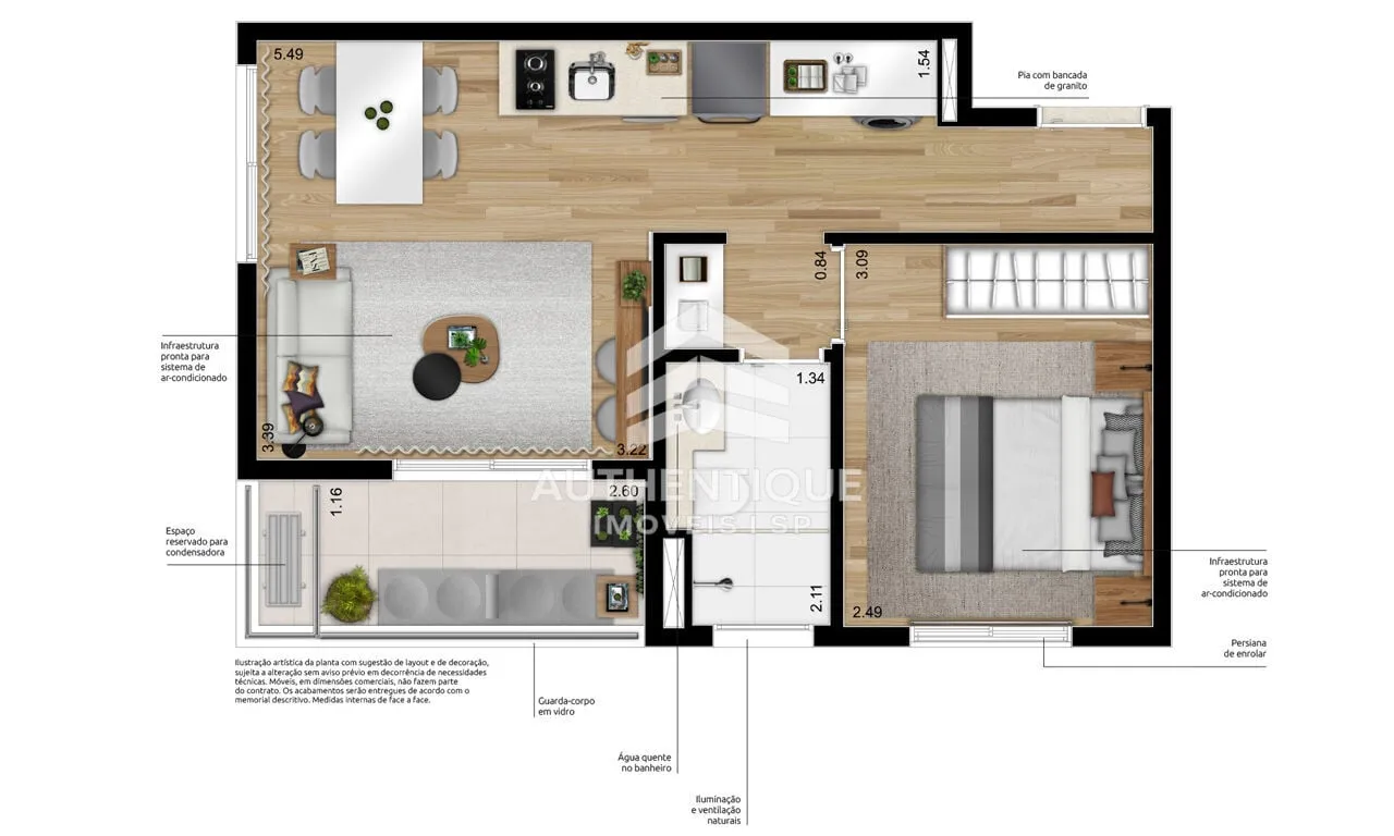 Imagem AP Carinas Moema - Apartamento à venda em São Paulo/SP