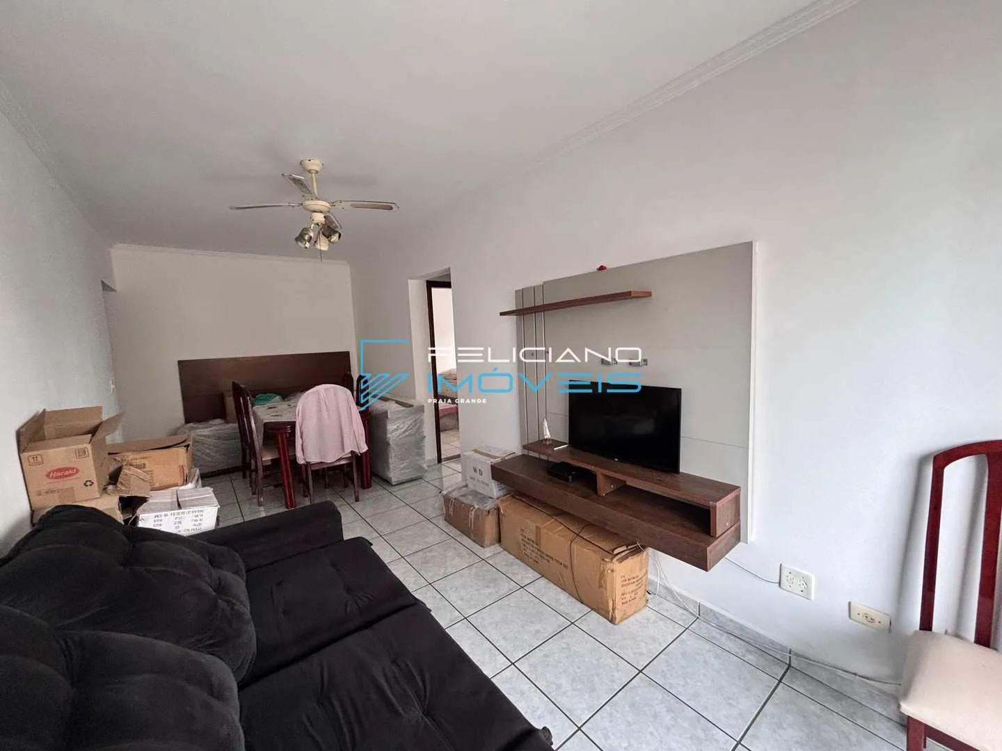 Imagem Apartamento com 2 quartos, Guilhermina, Praia Grande - R$ 450 mil, Cod: 5936