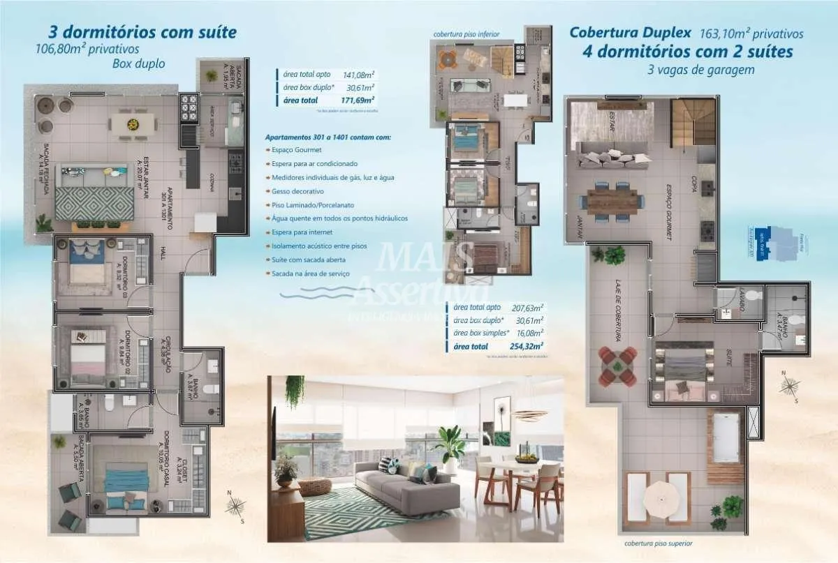 Imagem Apartamento para Venda em Arroio Do Sal / RS no bairro Centro