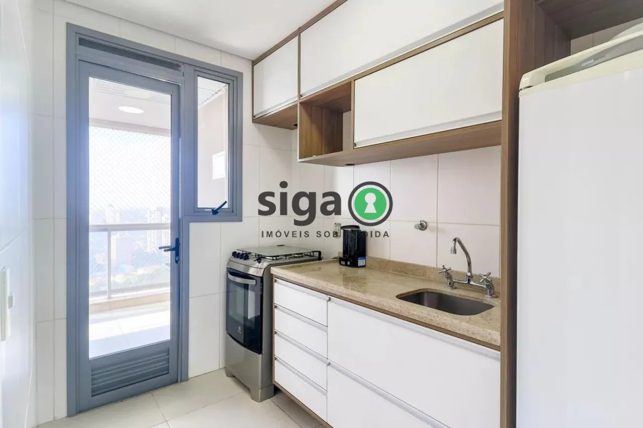Imagem Apartamento para Alugar- 53 m² 01 Suíte, Vista Panorâmica e Sacada Ampla