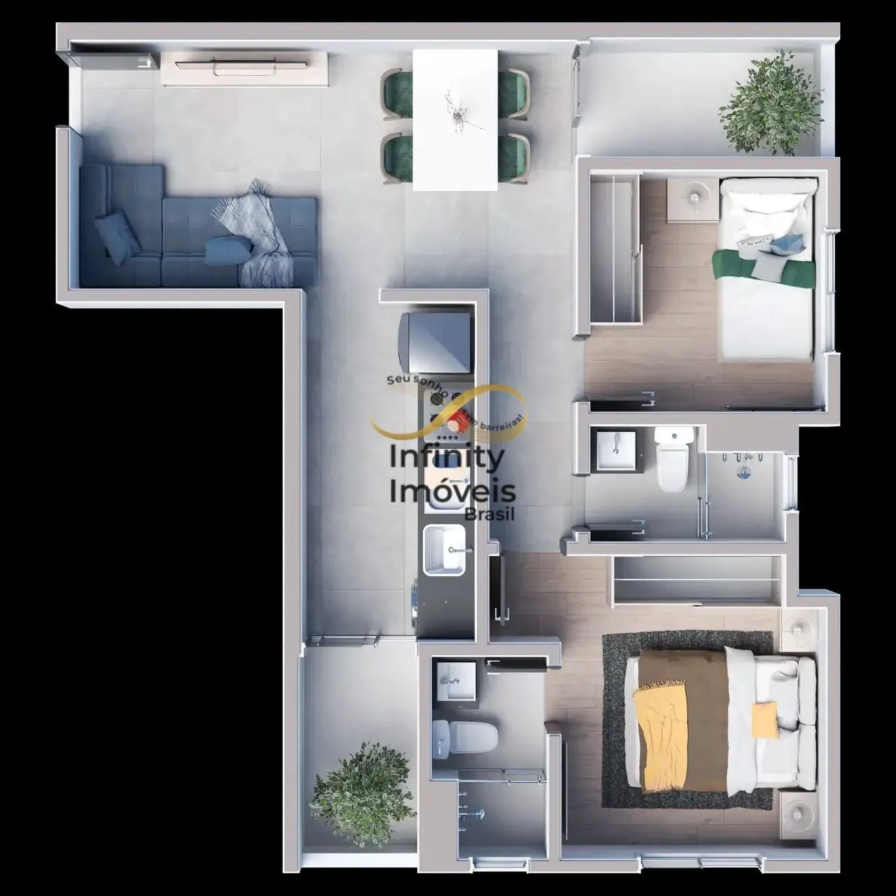 Imagem OMNUM - Apartamento à venda no bairro Ipiranga - Belo Horizonte/MG